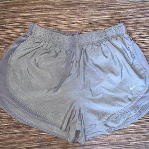 Nike Women's DRI-Fit Grey Running Shorts